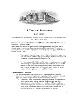Fact Sheet - Department of the Treasury