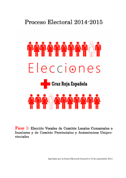 Proceso Electoral 2014-2015
