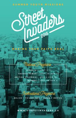 2015 Street Invaders Poster