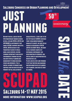 SCUPAD 2015 POSTER