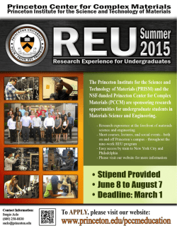 2015 REU Poster