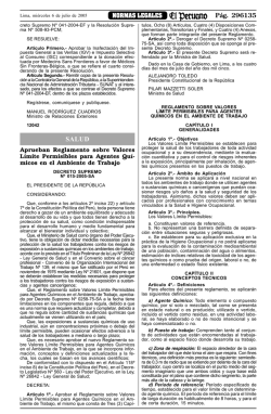 DS_015-2005-SA .pdf - Ministerio del Trabajo y Promoción del