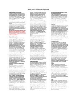 Reglas y regulaciones para expositores (.pdf)
