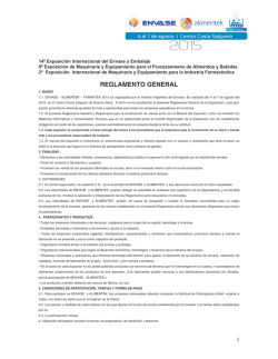 Reglamento General 2015