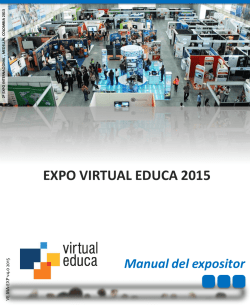 EXPO VIRTUAL EDUCA 2015