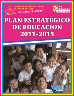 Plan Estratégico de Educación 1