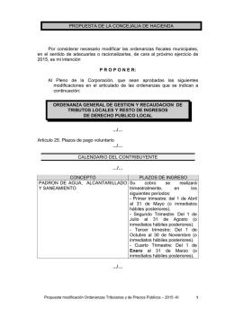 ordenanzas 2015 - Ayuntamiento de Alhama de Murcia