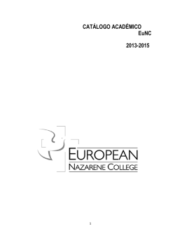 Catálogo Académico 2013-2015