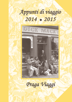 Catalogo Praga Viaggi 2014-2015