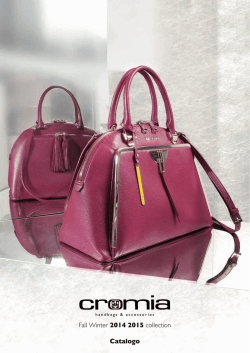 Fall Winter 2014 2015 collection Catalogo