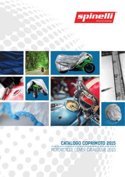 CATALOGO COPRIMOTO 2015 MOTORCYCLE