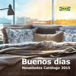 Nuevo Catálogo de Ikea 2015