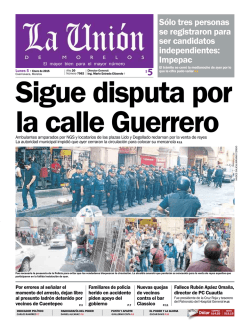 S&oacute;lo tres personas se registraron para ser candidatos