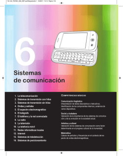 Sistemas de comunicación
