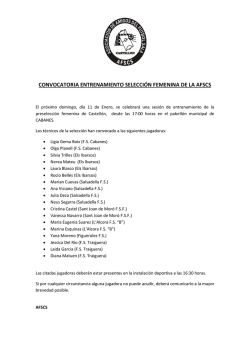 CONVOCATORIA PRESELECCIÓN FEMENINA.pdf - afscs.es