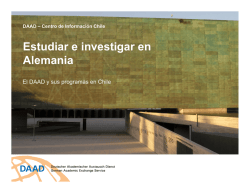 DAAD estudiar e investigar en Alemania - becas - Inicio RegenVald