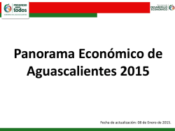 Panorama Económico de Aguascalientes