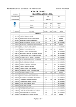 Microeconomia I - Facultad de Ciencias Económicas y de