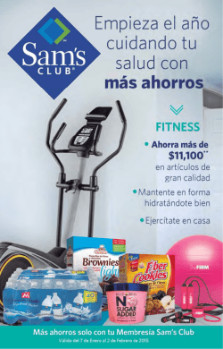 Nuevo - Sams.com.mx