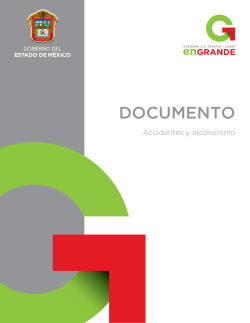 Accidentes y alcoholismo - Secretar&iacute;a de Salud