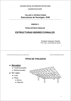 ESTRUCTURAS BIDIRECCIONALES - BRB Arquitectura