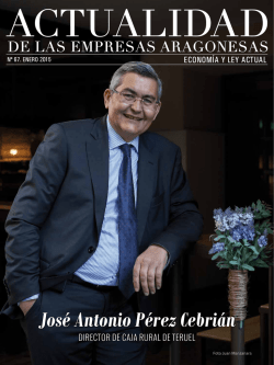 José Antonio Pérez Cebrián - Actualidad de las Empresas