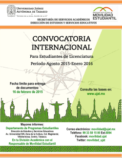 Convocatoria Movilidad Internacional 2015-02.pdf - Universidad