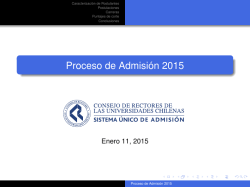 Resultados del Proceso de Admisión 2015 (PDF) - Cooperativa.cl