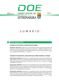 Descargar DOE completo - Diario Oficial de Extremadura