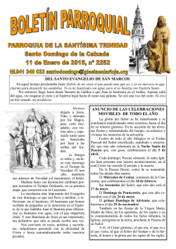 Hoja parroquial - Catedral de Santo Domingo de la Calzada