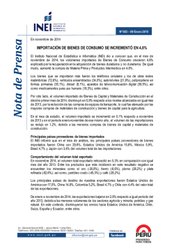 Nota de P rensa - Inei