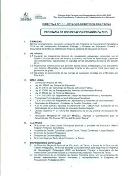 directiva n° 001-2015-dgp-drset/gob.reg.tacna ::: 07/01/2015