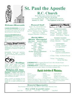 St. Paul the Apostle RC Church