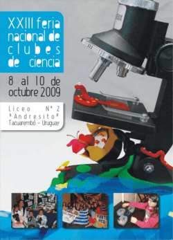 revista XXIII feria de CC.p65 - DICyT
