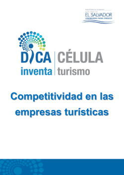 Competitividad en las empresas turísticas - Dirección de Innovación
