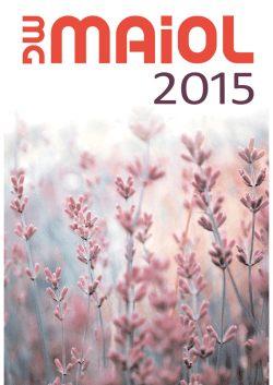Catálogo 2015 - Maiol
