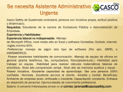 09-02-2015 Asistente Administrativo - Usac