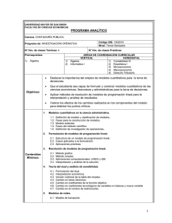 Investigacion Operativa.pdf - Facultad de Ciencias Económicas