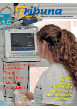 Tribuna Sanitaria Nº 287 en formato PDF