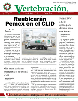 Reubicarán Pemex en el CLID