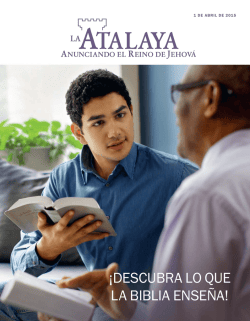 &iexcl;DESCUBRA LO QUE LA BIBLIA ENSE &tilde; NA!