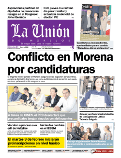 5 - La Unión de Morelos