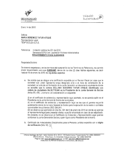 documento - Selvasalud