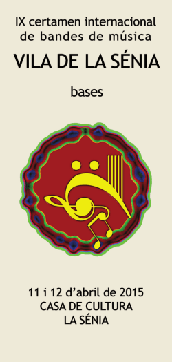 Untitled - certamen internacional de bandes de m&uacute;sica vila de la s&eacute;nia