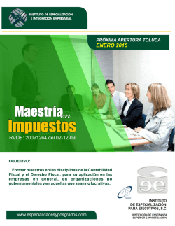 "a" a la "z" en materia fiscal