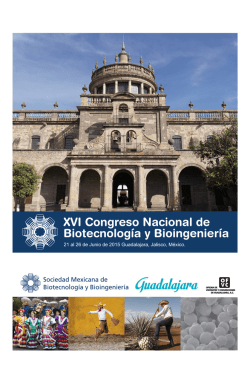 Ver 2ª Convocatoria - Sociedad Mexicana de Biotecnología y