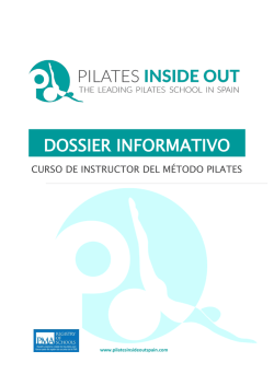 Descargar Dossier - Pilates Inside Out