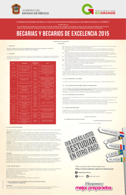 CARTEL becas extranjero 2015 finales