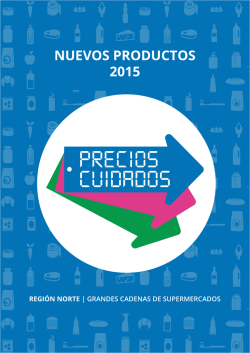 NUEVOS PRODUCTOS 2015