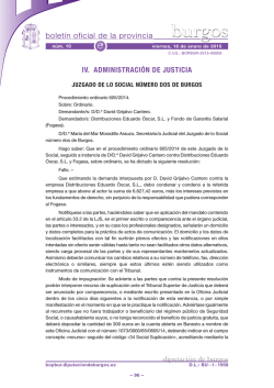 Anuncio 201500008 - Boletín Oficial de la Provincia de Burgos
